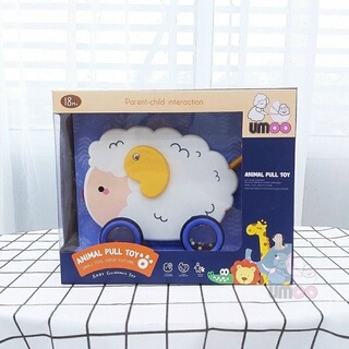 Đồ chơi kéo cừu trắng Umoo UM1084