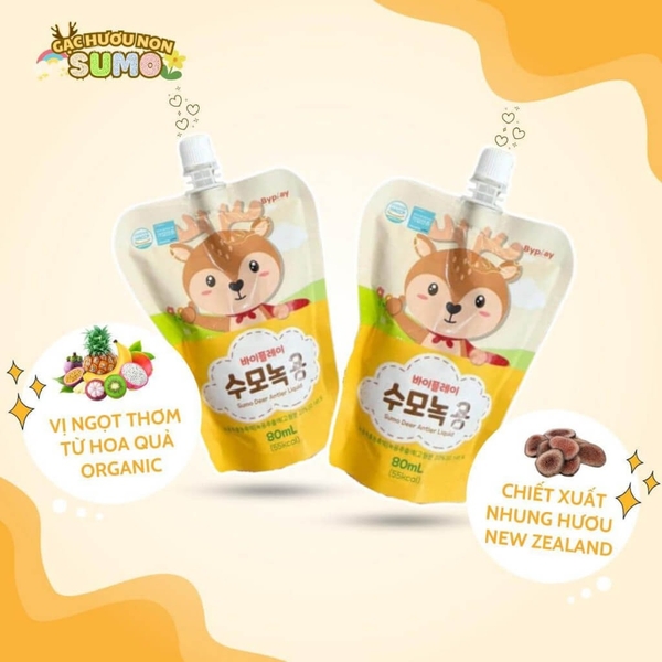 Gạc hươu non tăng cân Sumo Hàn Quốc trên 1 tuổi
