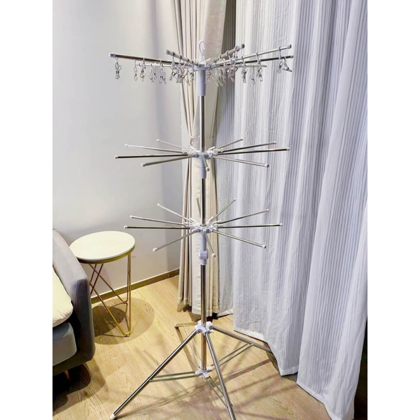 Giàn phơi inox gấp gọn Honper HP215