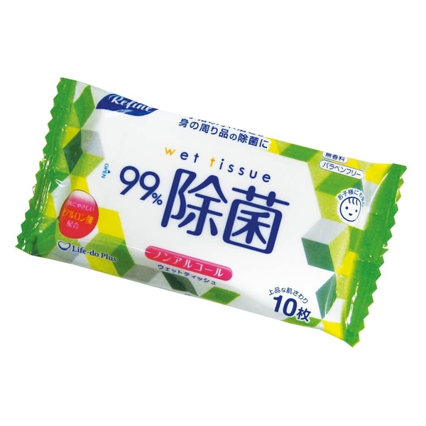 Giấy ướt không cồn Life-do Plus Refine LD-124 (10 tờ)