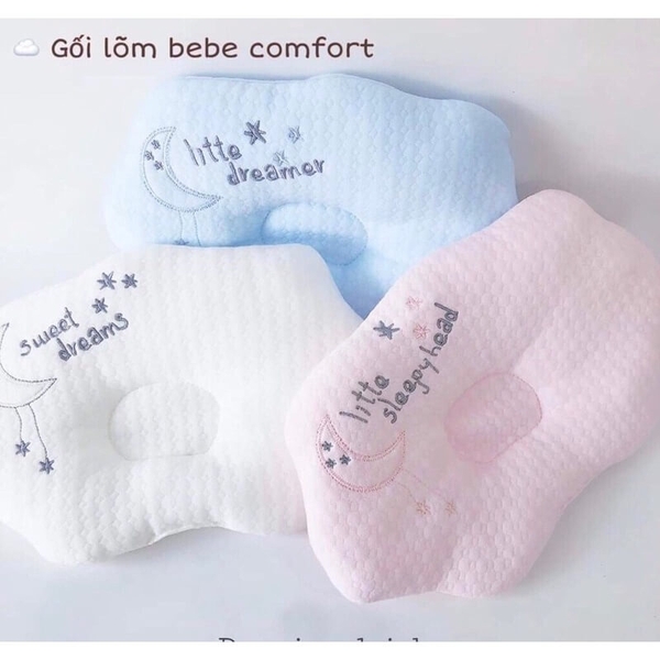 Gối lõm sơ sinh Bebe Comfort hình mây chất liệu 100% cotton