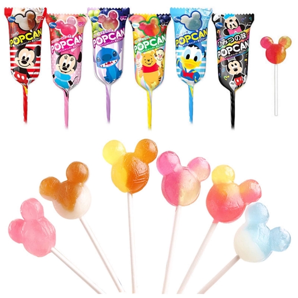 Kẹo mút Mickey Popcan nội địa Nhật (màu ngẫu nhiên)