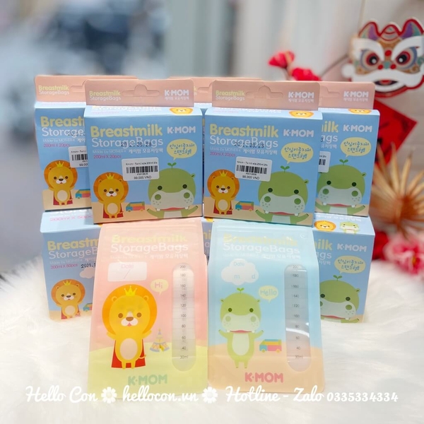 Túi trữ sữa Kmom