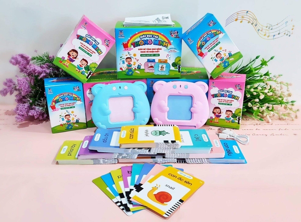 Máy đọc thẻ Flashcard song ngữ Anh Việt 255 thẻ