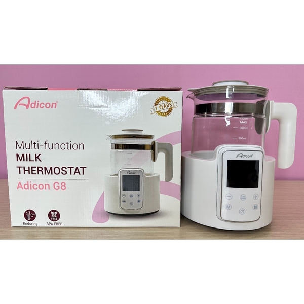 Bình đun nước pha sữa điện tử Adicon G8