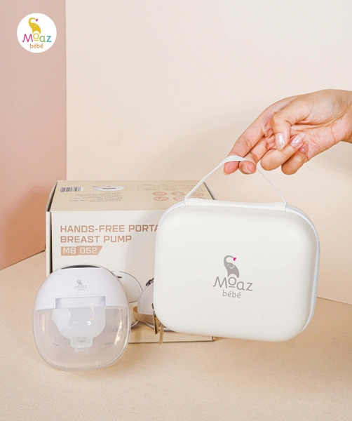 Máy hút sữa điện đơn rảnh tay Moaz bebe mẫu mới MB052