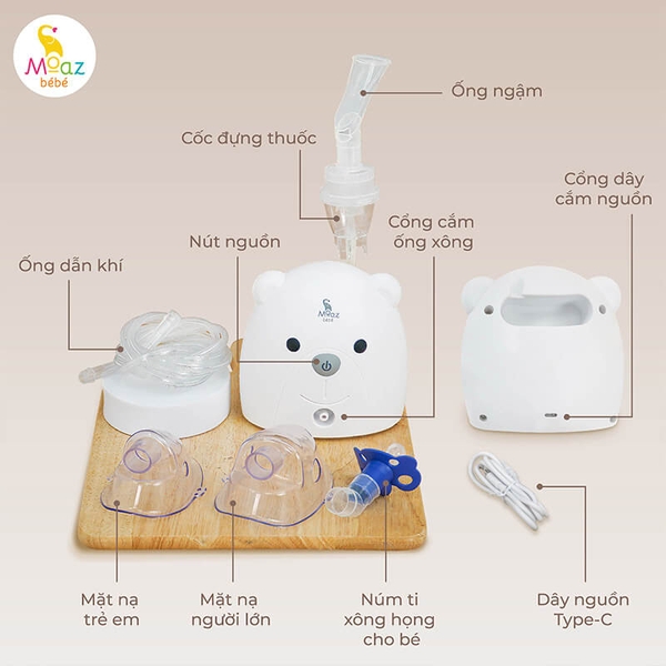 Máy xông khí dung Moaz bebe MB-103