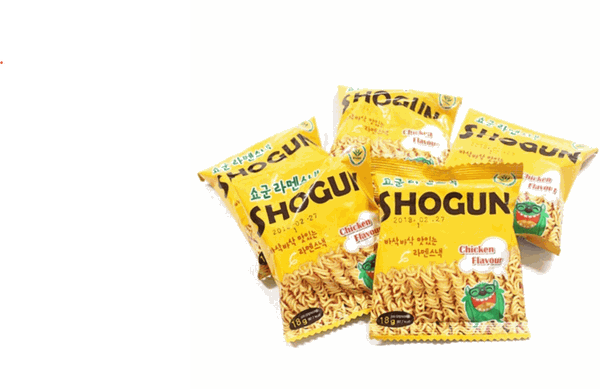 Mì Shogun Hàn Quốc vị gà trên 2 tuổi (hộp 30 gói)