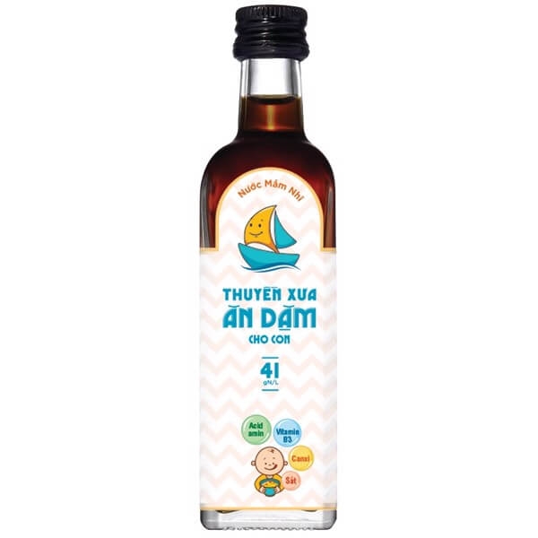 Nước mắm ăn dặm Thuyền xưa 65ml