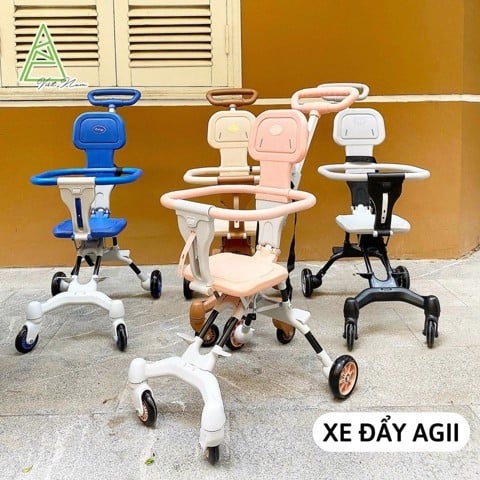 Quà tặng Xe đẩy Agii gấp gọn siêu nhẹ (6-36M)