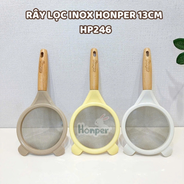Rây lọc inox Honper 13cm HP246