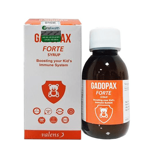 Siro Gadopax Forte 100ml tăng sức đề kháng trẻ trên 6 tháng 100ml