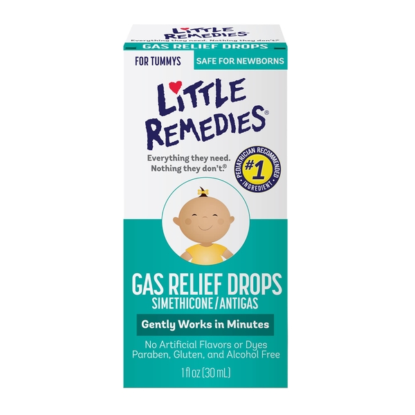 Siro tiêu ga Little Remedies Gas Relief Drops cho trẻ từ sơ sinh