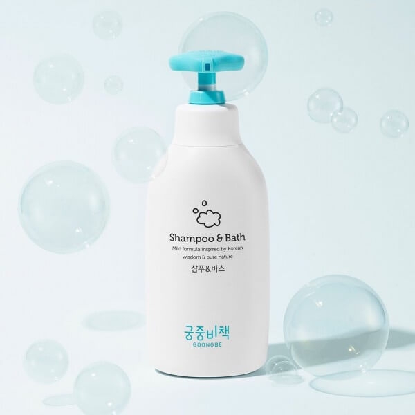 Sữa tắm gội Goongbe 350ml từ sơ sinh