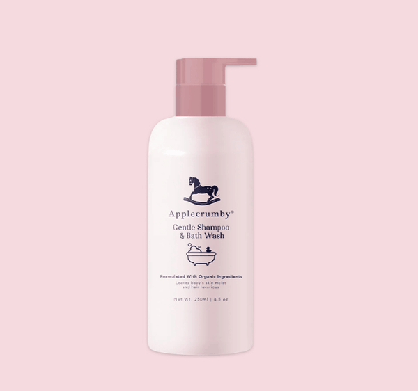 Sữa tắm gội thơm sơ sinh Applecrumby Gentle Shampoo & Bath Wash 250ml