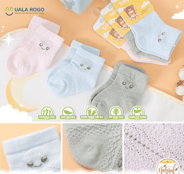 Tất lưới Uala Rogo UR1005