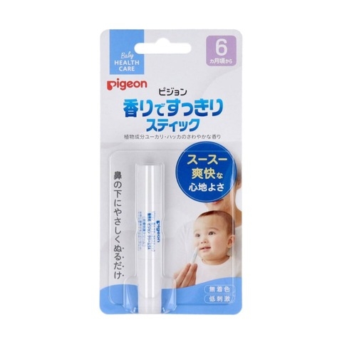 Thỏi hít thông mũi giảm ngạt Pigeon 6M+