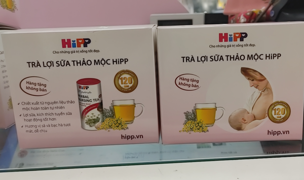 Trà lợi sữa thảo mộc HiPP