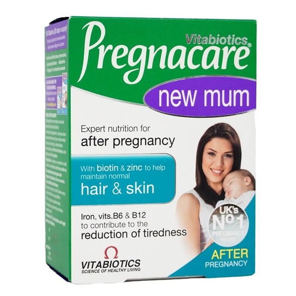 Viên uống Pregnacare New Mum cho phụ nữ sau sinh 56 viên