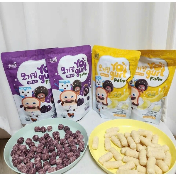 Snack lợi khuẩn Barber Yogurt Farm 8M+