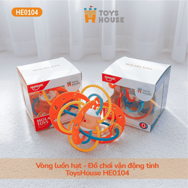 Vòng luồn hạt Đồ chơi vận động tinh ToysHouse HE0104