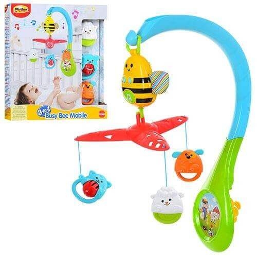 Đồ chơi treo cũi hình động vật 0856 Winfun