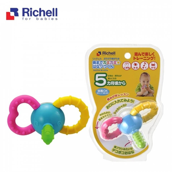 Xúc xắc gặm nướu voi con Richell