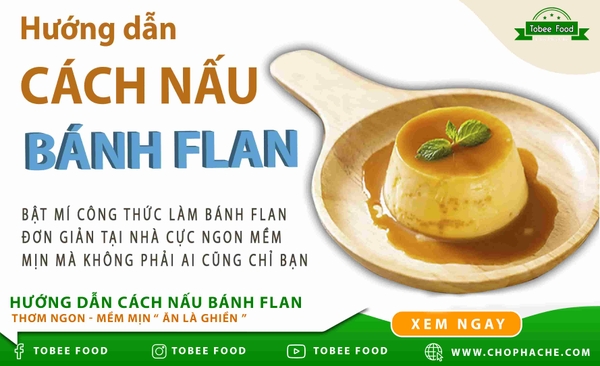 cách lam banh flan