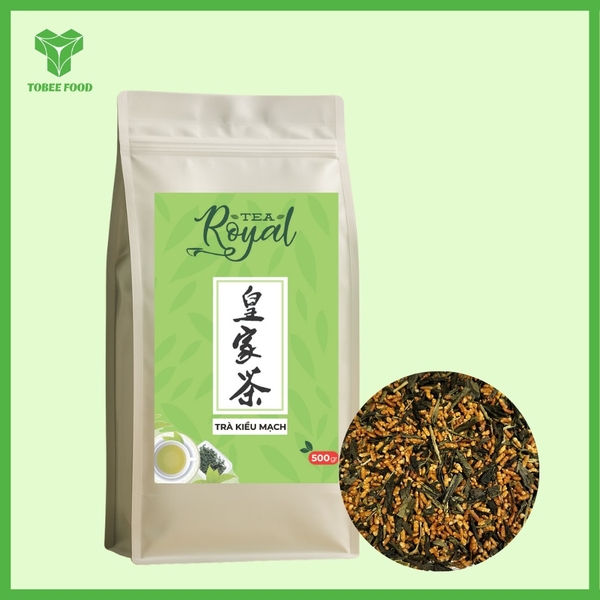 tra-kieu-mach-gao-rang-500g-royal-i-nguyen-lieu-pha-che-tobee-food