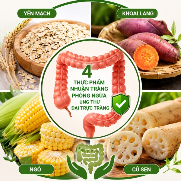 4 Thực Phẩm Giúp Làm Sạch Đường Ruột, Hỗ Trợ Phòng Ngừa Ung Thư Đại Trực Tràng