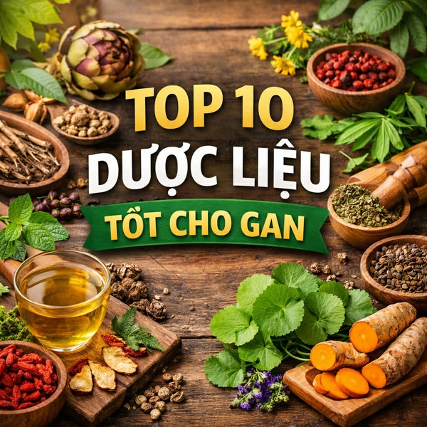 Top 10 Dược Liệu Tốt Cho Gan Giúp Thanh Lọc Cơ Thể Tự Nhiên