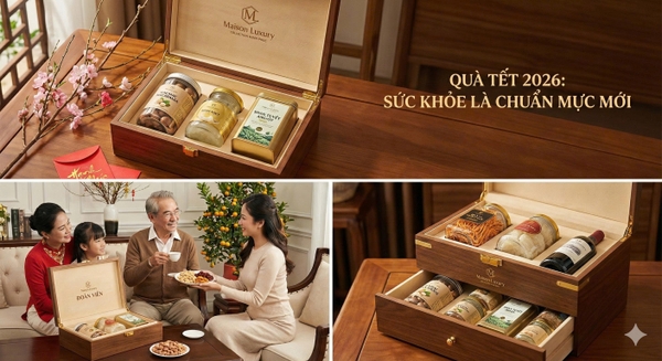 Xu Hướng Quà Tết 2026: Khi "Sức Khỏe" Trở Thành Chuẩn Mực Mới Của Sự Xa Xỉ