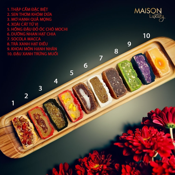 Bánh Trung Thu Năm 2025: Xu Hướng Lành Mạnh, Ít Ngọt và Bổ Dưỡng