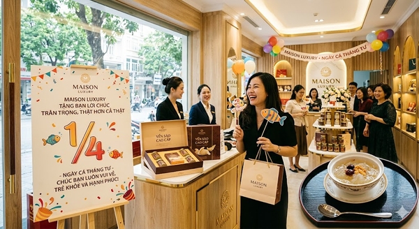 Cá Tháng Tư Này, Maison Luxury Tặng Bạn Lời Chúc "Thật Hơn Cả Thật"