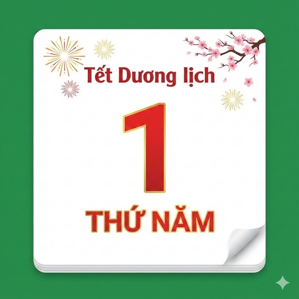 Chi Tiết Lịch Nghỉ Tết Dương Lịch Năm 2026