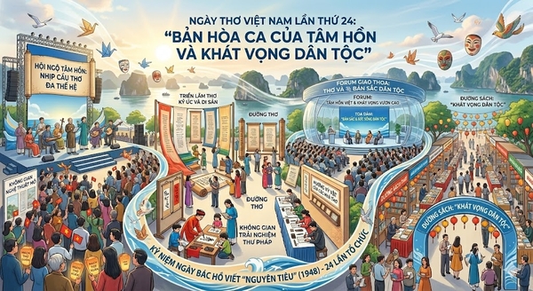 Ngày Thơ Việt Nam Lần Thứ 24: Bản Hòa Ca Của Tâm Hồn Và Khát Vọng Dân Tộc