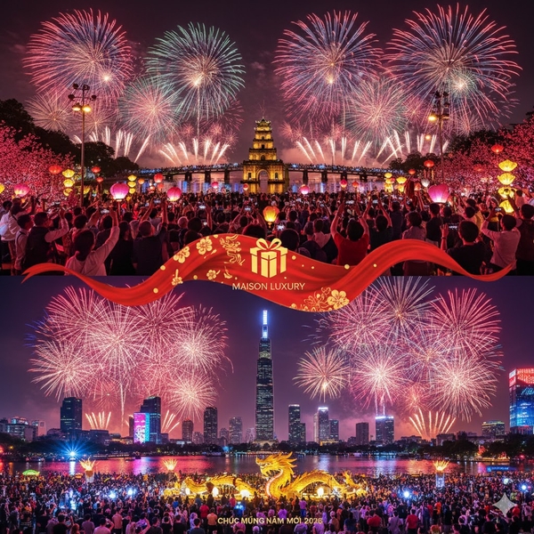 Dự Đoán địa điểm bắn pháo hoa Tết 2026 tại Hà Nội/TP.HCM?