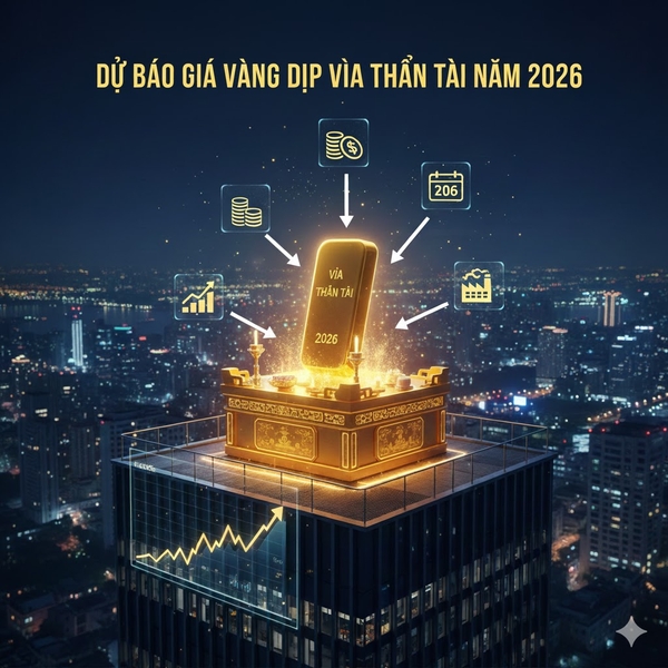 Dự báo giá vàng dịp vía Thần Tài năm 2026