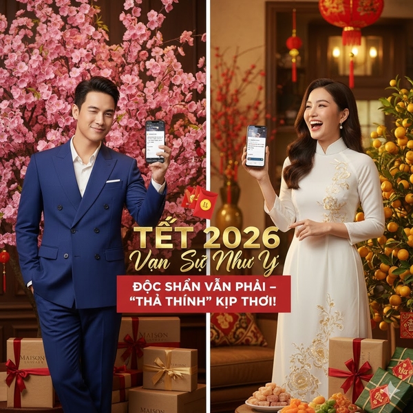 Caption/Status thả thính hoặc hài hước cho ngày Tết 2026?