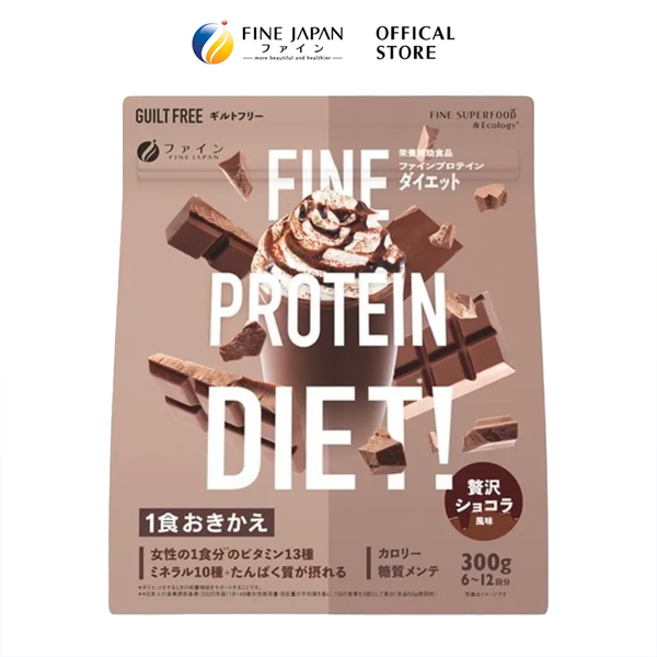 THỰC PHẨM BỔ SUNG FINE PROTEIN DIET BỔ SUNG PROTEIN VỊ SOCOLA GÓI 300G