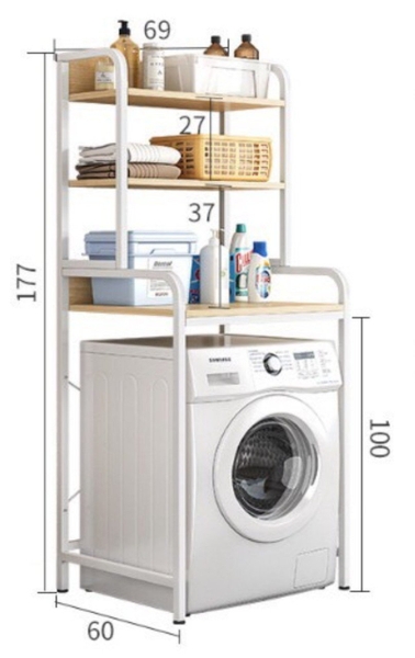 Kệ Nhà Vệ Sinh 2,3 Tầng, Kệ máy giặt cao Cấp sắp xếp đồ đạc gọn gàng, thông minh chất liệu bền đẹp