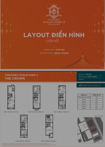 Liền kề Thời Đại Vinhomes Ocean Park 3