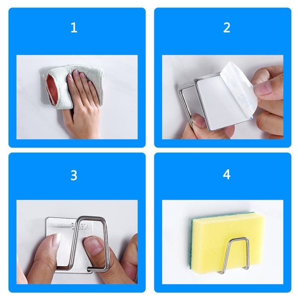 Móc Treo Vung Nồi Dán Tường, Treo Miếng Cọ Rửa Bát, Nồi, Xoong Chảo, Miếng Dán 3M Chắc Chắn. TakyShop 2010 11 1 94277a1c cd14 4559 b1ba c09b3c78a578