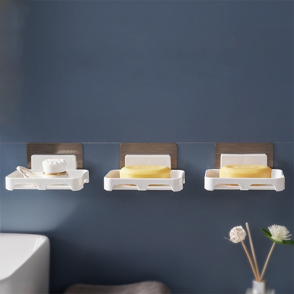 Kệ Dán Tường Để Xà Bông Nhà Tắm Với Miếng 3M Siêu Chắc, Tiện Ích Giúp Cục Xà Bông Khô Ráo, TakyShop 4040Trang 9 20210409 060737481 ios