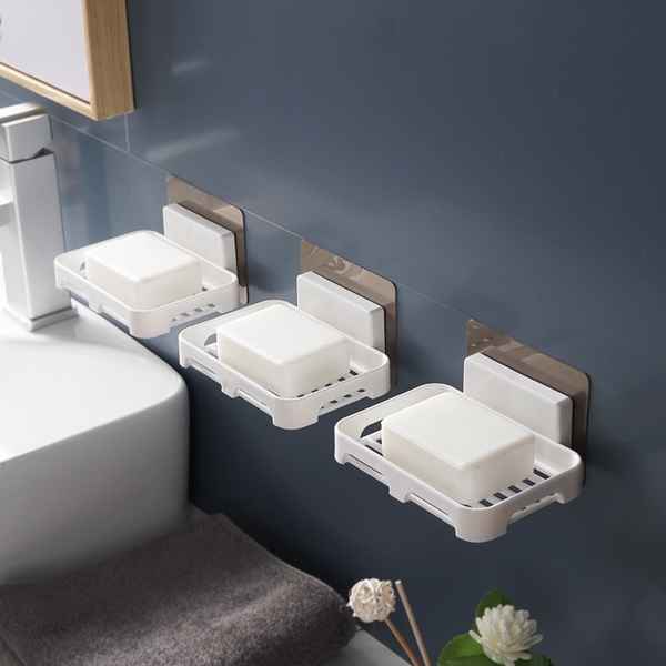 Kệ Dán Tường Để Xà Bông Nhà Tắm Với Miếng 3M Siêu Chắc, Tiện Ích Giúp Cục Xà Bông Khô Ráo, TakyShop 4040Trang 13 20210409 060740085 ios