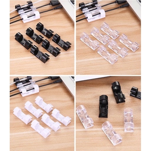 Vỉ 20 Nút Nhựa Trong Suốt - Nẹp Dán Tường Giữ Dây - Kẹp Dán Tường Cố Định Dây Điện, Dây Mạng, Dây Máy Tính - TakyShop 5733 11 20210617 140148564 ios