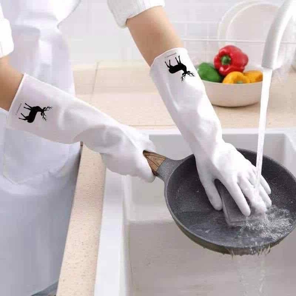 Găng Tay Cao Su Trắng Con Hươu, Rửa Chén Bát, Giặt Giũ, Vệ Sinh Nhà Cửa, Tiện Dụng, Bảo Vệ Da Tay - TakyShop 5800 12 20210624 093910989 ios