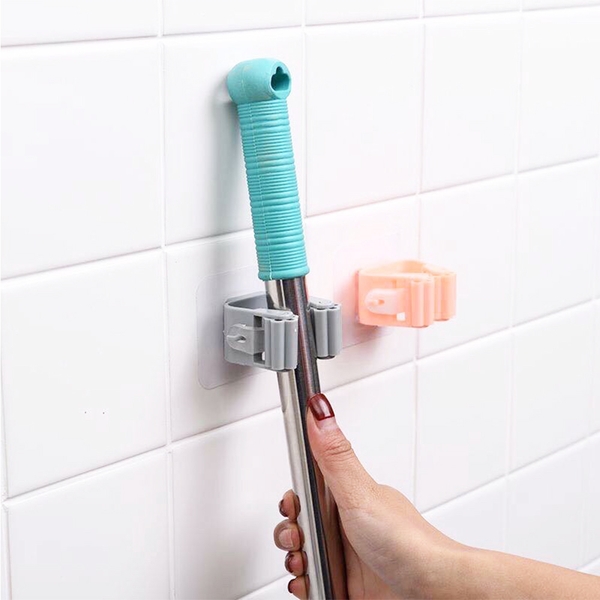 Kẹp Dính Tường Treo Chổi - Cây Lau Nhà, Gọn Gàng, Sử Dụng, Kẹp Có Miếng Dán Siêu Chắc, Tiện Dụng. TakyShop 4028 13 3 c0e72a11 ef28 4acb b695 47522eb28237