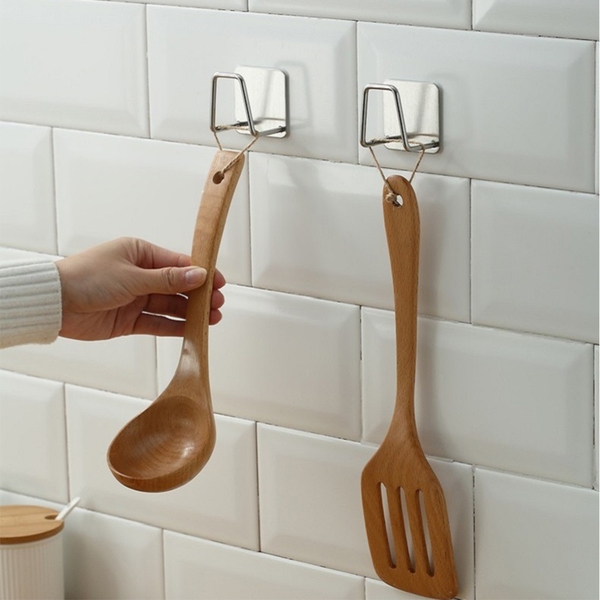 Móc Treo Vung Nồi Dán Tường, Treo Miếng Cọ Rửa Bát, Nồi, Xoong Chảo, Miếng Dán 3M Chắc Chắn. TakyShop 2010 12 7 07feb870 d26b 4fbc 8086 5c62f108e1a7