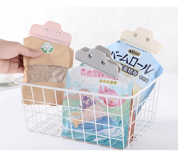 Kẹp Nhựa Giữ Miệng Các Loại Túi Đồ Ăn, Túi Thực Phẩm, Không Bị Hở, Nhỏ Gọn, Tiện Dụng Thông Minh, TakyShop 5210 20 9147086431 1481299969